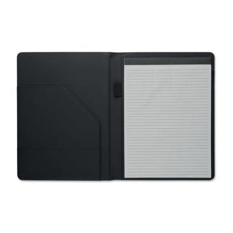 PROFILE4 A4 portfolio with notepad Black