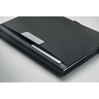 PROFILE5 DIN A5 Portfolio & Notizblock Schwarz