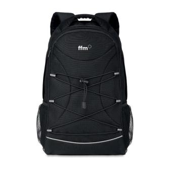 MONTE LOMO Rucksack 600D RPET Schwarz