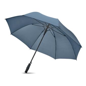 GRUSA Regenschirm mit ABS Griff Blau