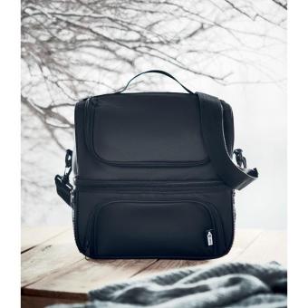ICEBERG Cooler bag in 600D RPET Black