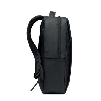 SEOUL Laptop backpack in 300D RPET Black