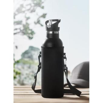 TIKSI Isolierflasche 700ml Schwarz