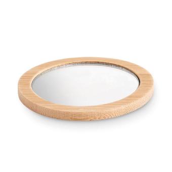 MALAY Bamboo make-up mirror Timber