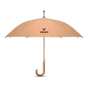 QUORA 25 inch cork umbrella Fawn