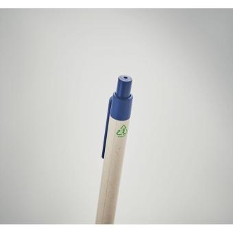 MITO PEN Kugelschreiber Milchkarton Blau