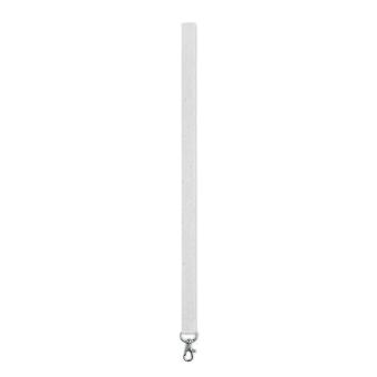 LANSEE Seed paper lanyard w/hook White