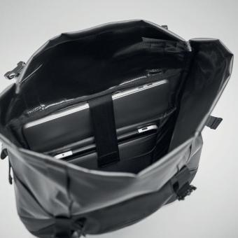 JAYA BAG Rolltop backpack 50C tarpaulin Black