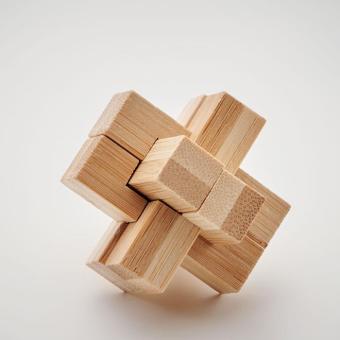 SQUARENATS Holzpuzzle/Gehirnjogging Bambus Holz