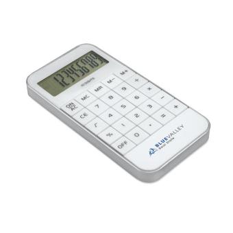 ZACK 10 digit display Calculator White