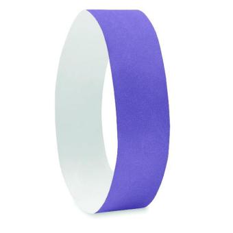  TYVEK One sheet of 10 wristbands Purple