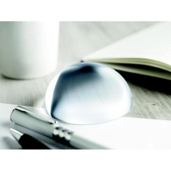 OVALE Briefbeschwerer Transparent