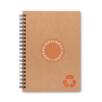 PIEDRA Stone paper notebook 70 lined Orange