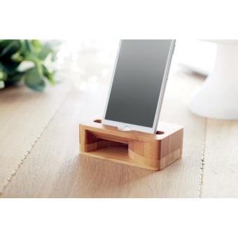 CARACOL Smartphone Halter/Verstärker Holz