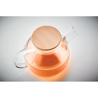 MUNNAR Teapot borosilicate glass 850ml Transparent