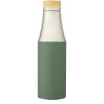 Hulan 540 ml Kupfer-Vakuum Isolierflasche mit Bambusdeckel Mintgrün