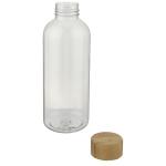 Ziggs 650 ml recycled plastic water bottle Transparent