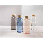 Ziggs 650 ml recycled plastic water bottle Transparent grey