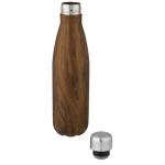 Cove 500 ml Kupfer-Vakuum Isolierflasche in Holzoptik Holz