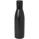 Vasa 500 ml RCS certified recycled stainless steel copper vacuum insulated bottle Black