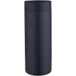 Illuminate 650 ml RCS recycled double wall stainless steel water bottle with 3-piece lid set Navy