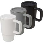 Carter 450 ml Keramiktasse mit Kunststoffdeckel Grau