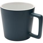 Cali 370 ml ceramic mug with matt finish Dark blue