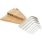 Allen bamboo hex key tool set Nature