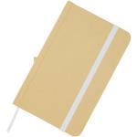 Reed A6 Hardcover Notizbuch, blanko, aus recyceltem Material Weiß