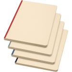 Liliana A5 sugarcane and RPET soft cover notebook Brick