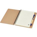 Priestly recycled notebook with pen Natural/navy