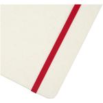 Bass A5 recyceltes Notizbuch, liniert Rot