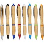 Nash bamboo ballpoint pen Natural/navy
