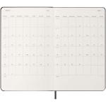 Moleskine Hardcover 12 Monate Tageskalender Schwarz
