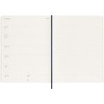 Moleskine soft cover 12 month weekly XL planner Sapphire