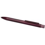 Beatriz recycled brass ballpoint pen (blue ink) Burgundy