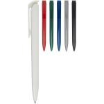 Lucia recycled plastic ballpoint pen (blue ink) Aztec blue