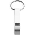 Tao bottle and can opener keychain Silver