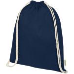 Orissa 100 g/m² organic cotton drawstring bag 5L 