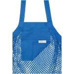 Pune 100 g/m² GOTS organic mesh cotton tote bag 6L Midnight Blue