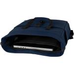 Joey 15” GRS recycled canvas rolltop laptop backpack 15L Navy