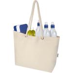 Florida 270 g/m² Strandtragetasche aus recyceltem GRS-Material Natur