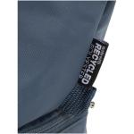 Trip Aware™ recycled travel toiletry bag 6L Light blue/blue pusher