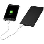 Plate 8000 mAh aluminium power bank Black