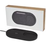 Klip 5W wireless charging desk organizer Black