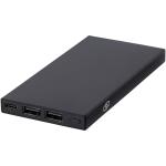 Connect 5000 mAh recycled aluminium power bank Black
