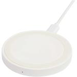 Freal 15W recycled plastic wireless charging pad White