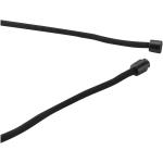 Adhab smartphone lanyard with bamboo details Black