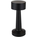 Aludra Wiederaufladbare dimmbare Tischlampe mit 3 Lichtmodi Schwarz