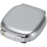 Hadar 100W recycled plastic retractable CarPlay cable PD charging cable Silver